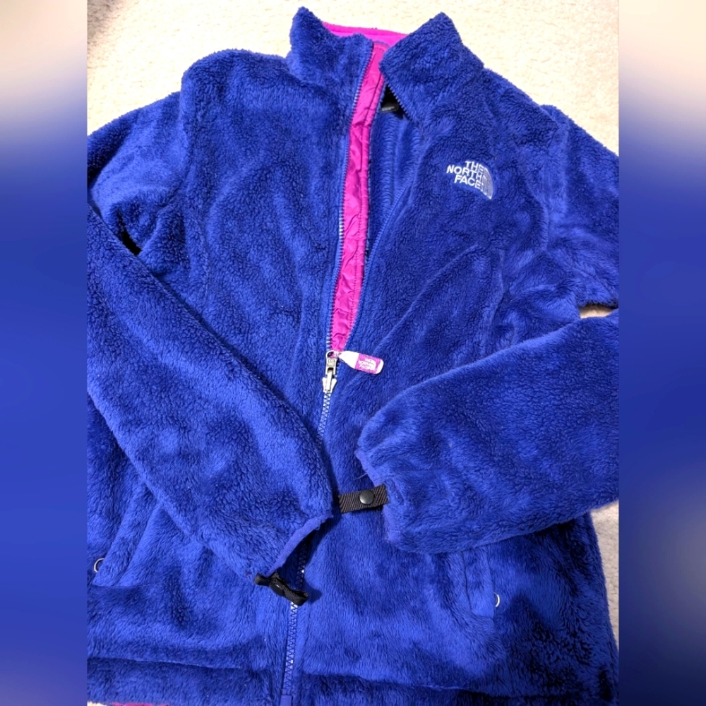 Women's small North face Osito fleece, purple